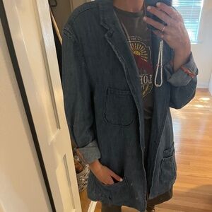 Territory ahead linen cotton blazer. Retails for the above. NWT